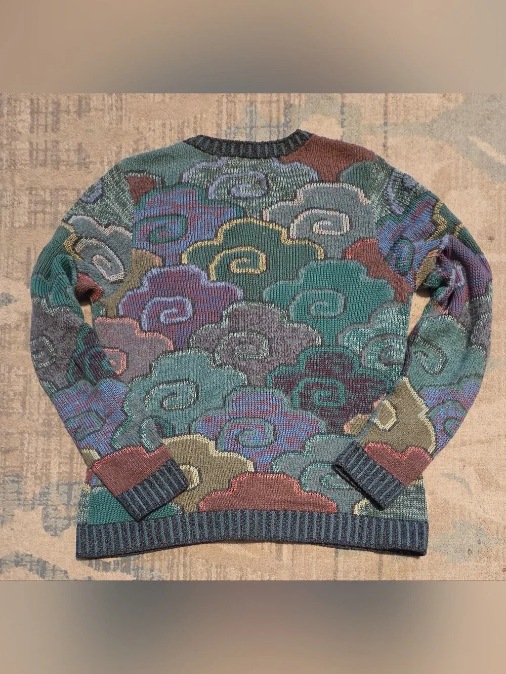 Peruvian Connection Kaffe Fassett Abiquiu Cardigan. Size L. Like New